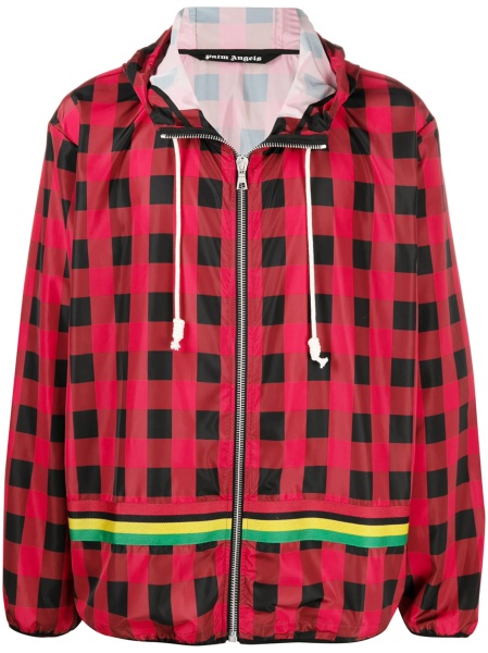 Jacheta Palm Angels rosie din polyester