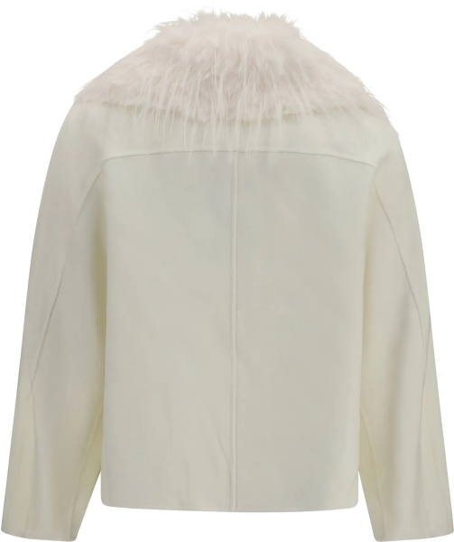 Jacheta Rafe Jacket with faux-fur collar