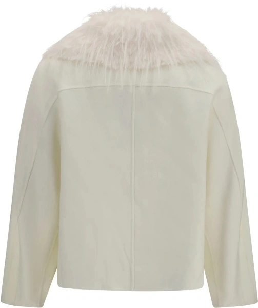Jacheta Rafe Jacket with faux-fur collar