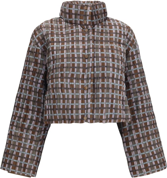Jacheta Short padded high-neck Jacket