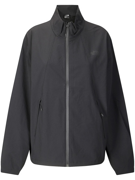 Jacheta The North Face neagra din nylon si elastan