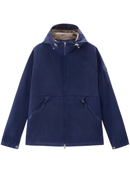 Jacheta Woolrich albastra din poliamida