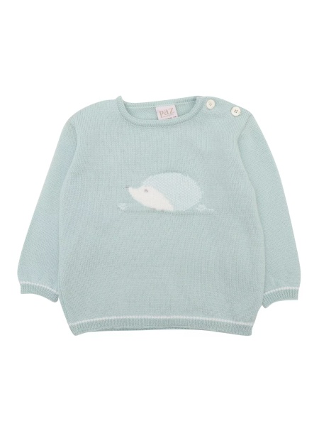 KNIT NEWBORN PULLOVER "RUISE�OR"