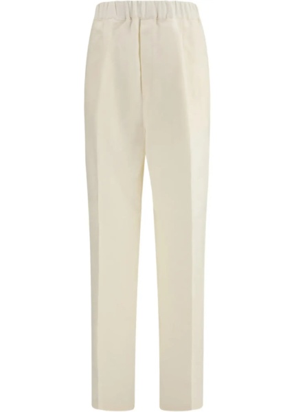 Linen and viscose Pants