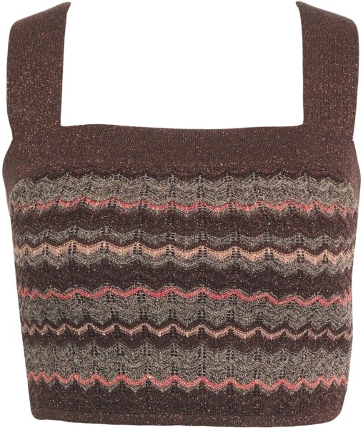 Maiou Knit top with lurex details