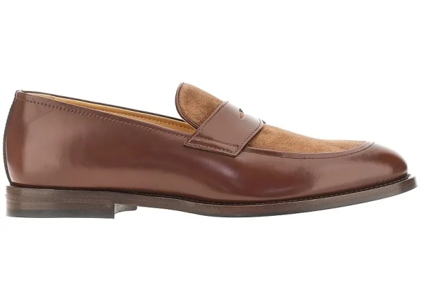Mocasini Smooth and suede leather Penny Loafers