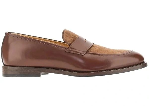 Mocasini Smooth and suede leather Penny Loafers