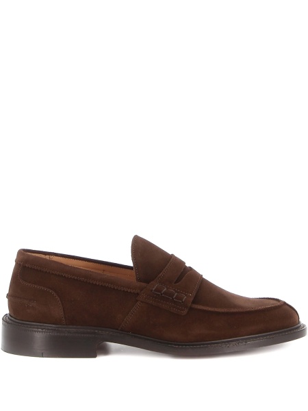 Mocasini TRICKER'S maro din piele intoarsa
