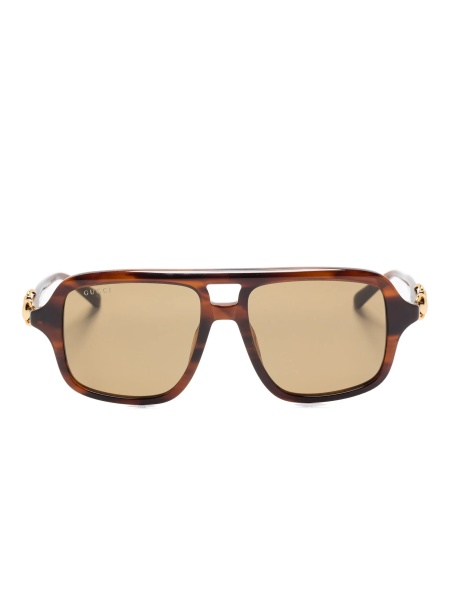 Ochelari de soare Gucci maro