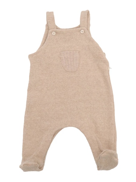 overall w/feet Opened with nickel free poppers around the crotch