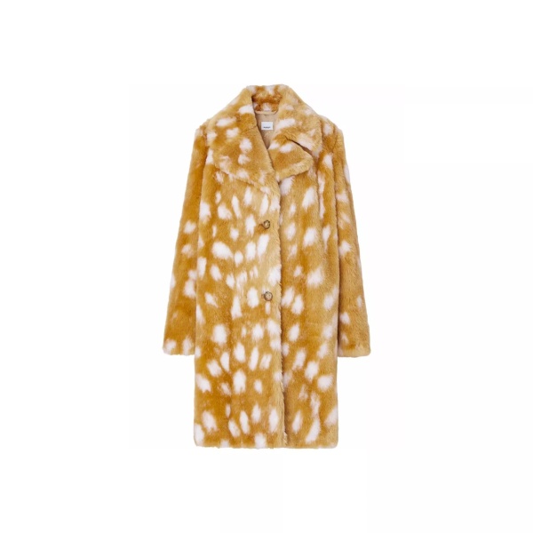 Paltoane Burberry Faux Fur Coat