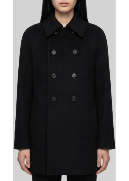 Paltoane Double-Breasted Wool Coat