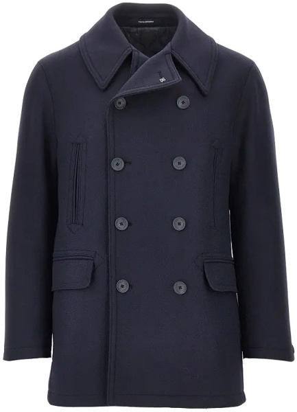 Palton Double wool double-breasted coat