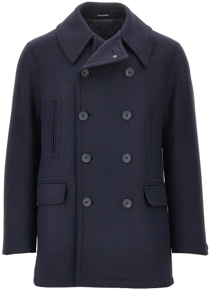 Palton Double wool double-breasted coat