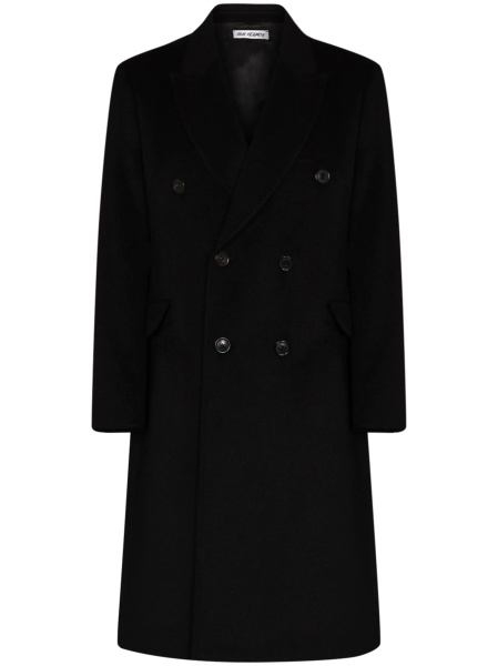Palton OUR LEGACY negru din poliamida si mohair