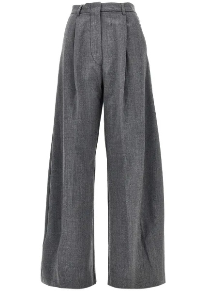 Pantaloni 'Billie' wide-leg wool-blend pants