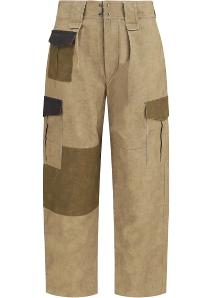 Pantaloni casual ISABEL MARANT ETOILE verzi