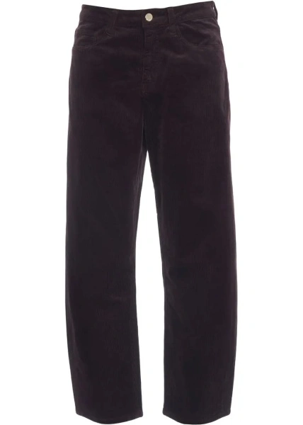 Pantaloni casual Kaos mov din catifea reiata