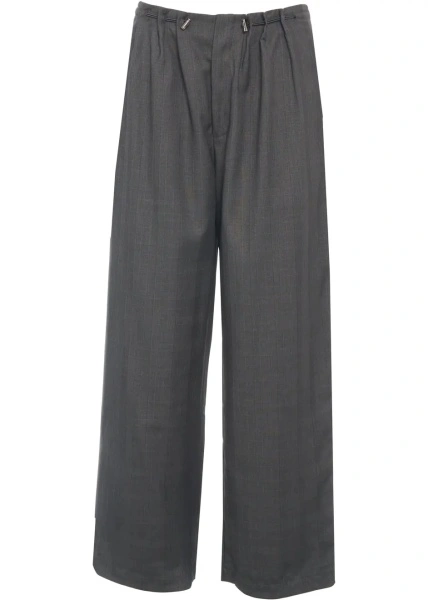 Pantaloni casual oval square gri 'Tammy'