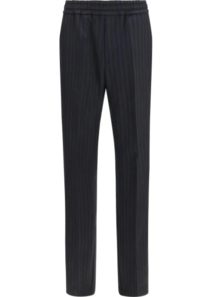 Pantaloni casual Versace negri
