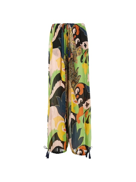 Pantaloni conici ETRO verzi