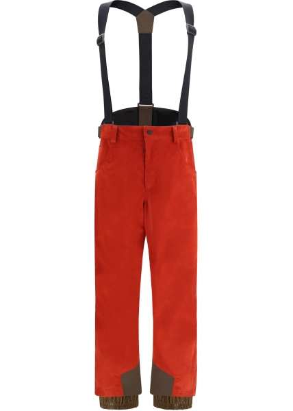 Pantaloni Corduroy Insulated Ski Bib Pants