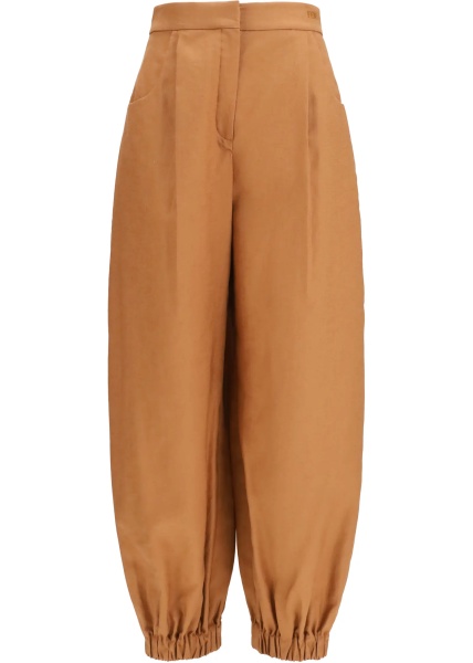 Pantaloni Cotton and linen balloon Pants