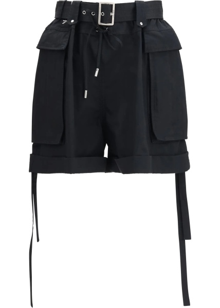 Pantaloni Cotton Shorts with belt