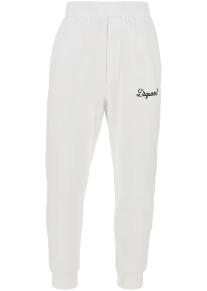 Pantaloni Cotton sweatpants with logo embroidery