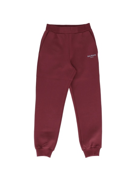Pantaloni de trening Balmain rosii