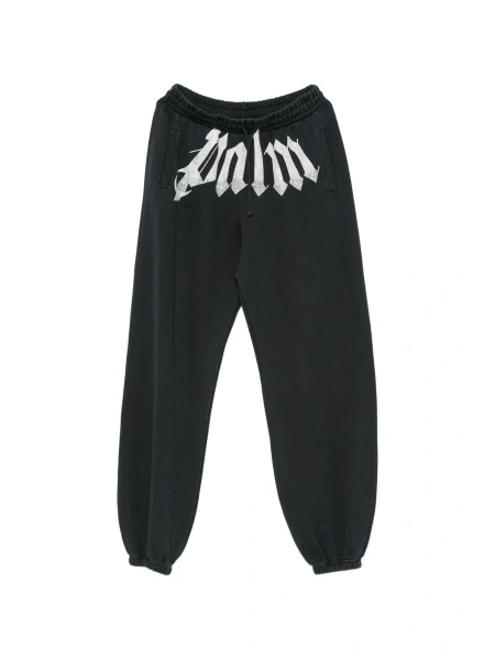 Pantaloni de trening Palm Angels track negri