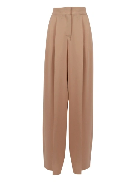 Pantaloni drepti Alberta Ferretti neutri