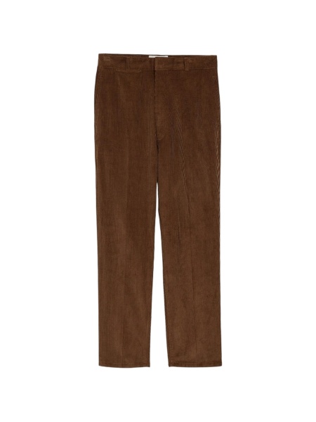 Pantaloni drepti AMI Paris maro