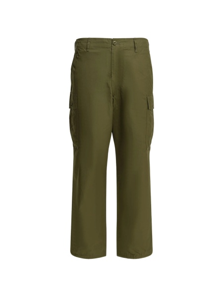 Pantaloni drepti Beams Plus verzi