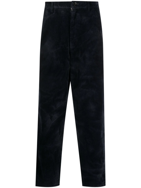 Pantaloni drepti Comme des Garçons albastri