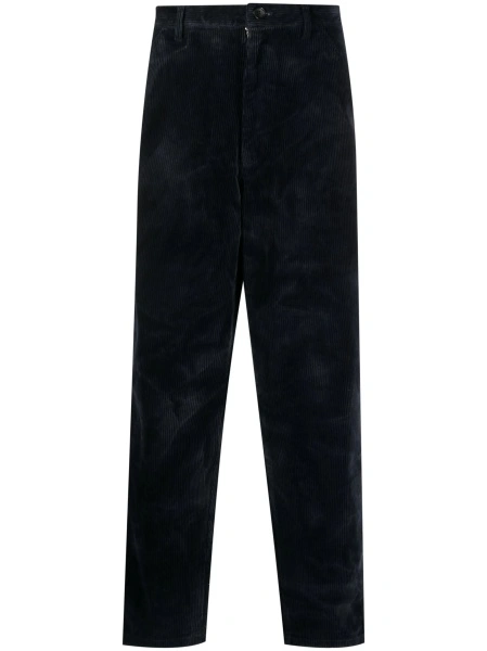 Pantaloni drepti Comme des Garçons albastri