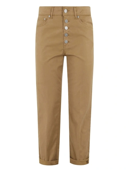 Pantaloni drepti Dondup maro