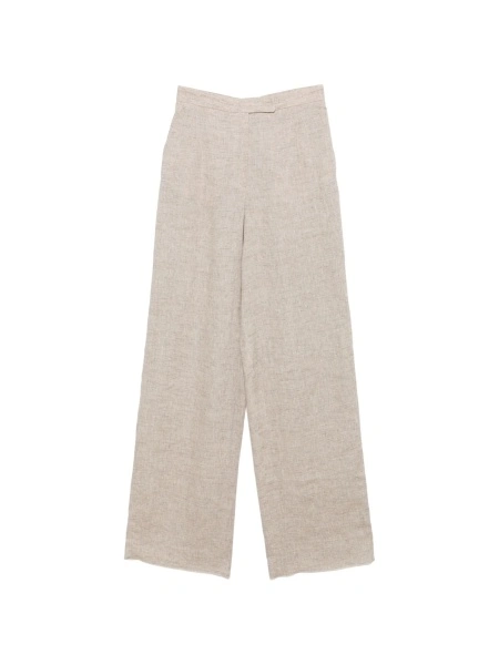 Pantaloni drepti Emporio Armani neutri