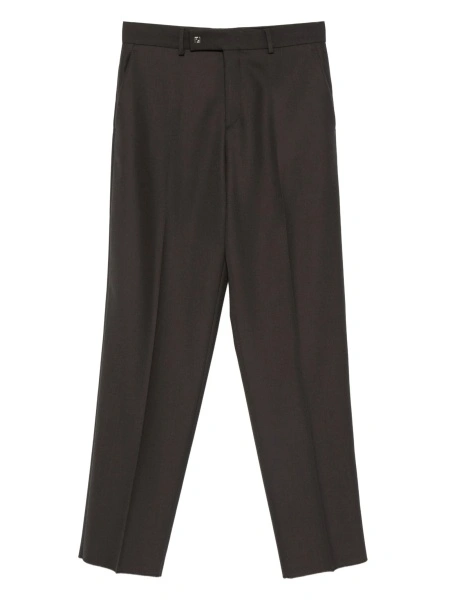 Pantaloni drepti Fendi maro