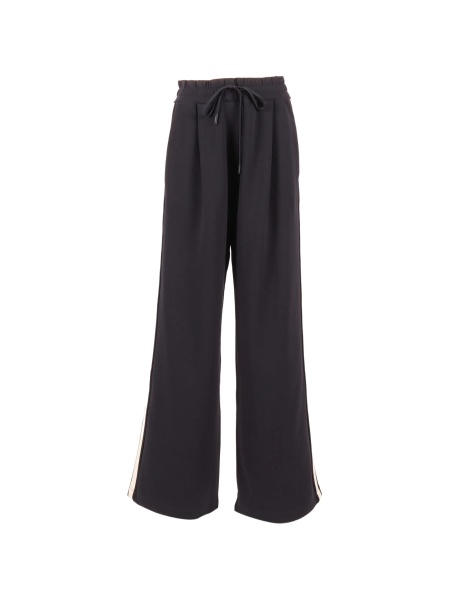 Pantaloni drepti Max Mara albastri