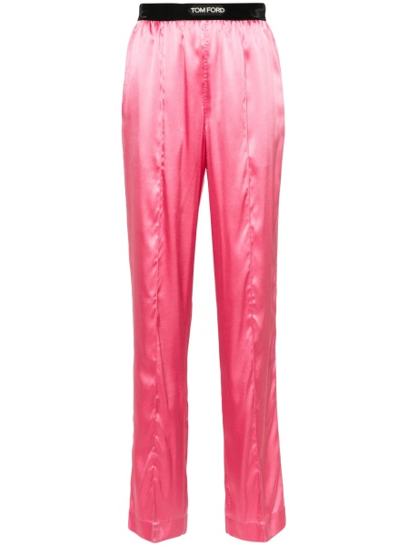 Pantaloni drepti Tom Ford roz