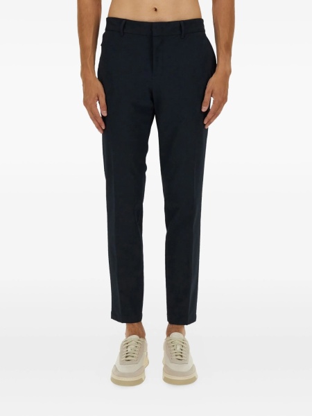 Pantaloni eleganti Hugo Boss albastri