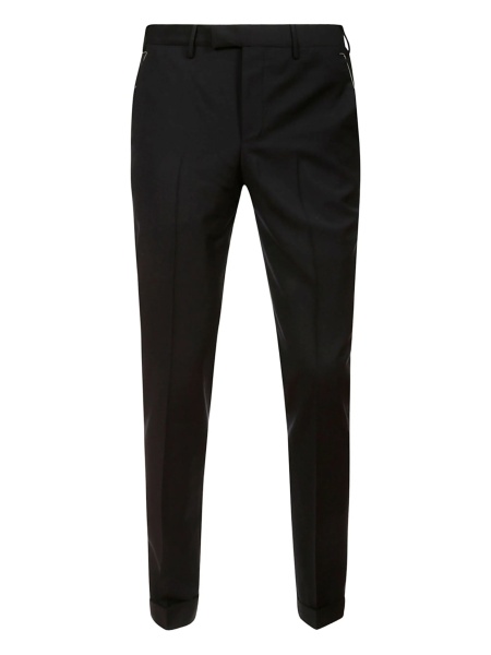 Pantaloni eleganti PT TORINO albastri