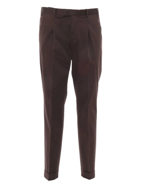 Pantaloni eleganti PT TORINO maro