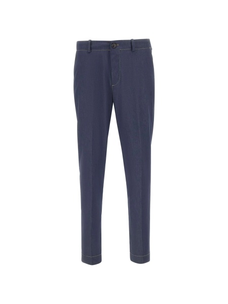 Pantaloni eleganti RRD albastri