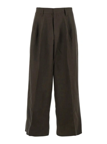 Pantaloni ERL maro din in