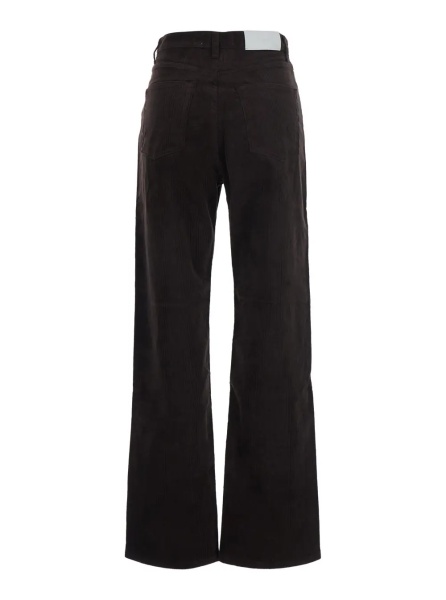 Pantaloni ESSENTIAL STRAIGHT CORDUROY JEANS with high waist and cotton fabric in brown for men