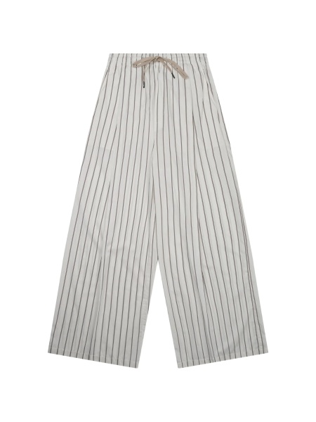 Pantaloni evazati Department Five neutri