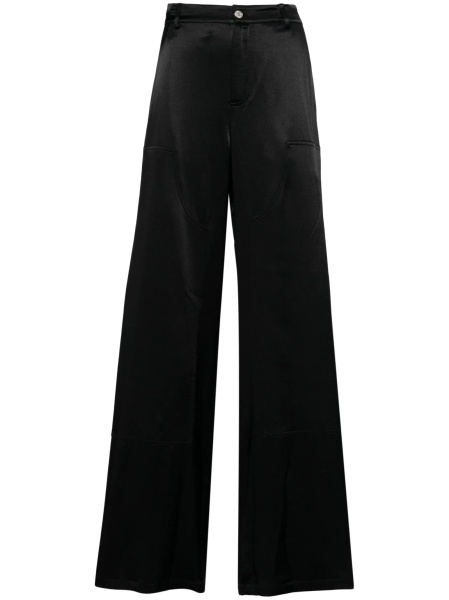 Pantaloni evazati MOSCHINO JEANS negri