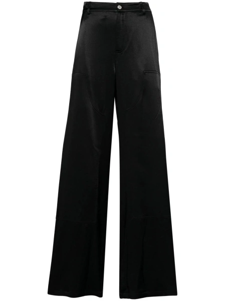 Pantaloni evazati MOSCHINO JEANS negri